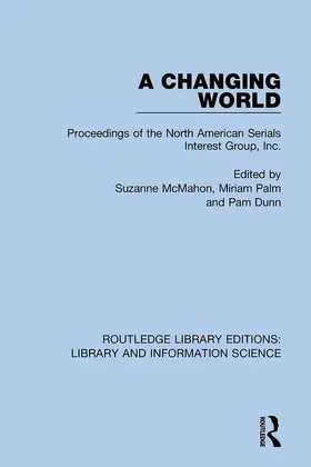 Palm / Dunn / McMahon |  A Changing World | Buch |  Sack Fachmedien