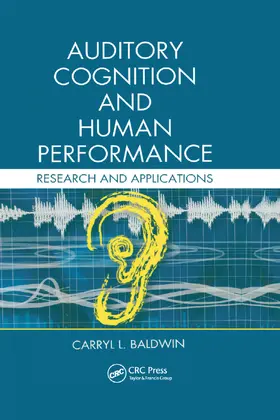 Baldwin |  Auditory Cognition and Human Performance | Buch |  Sack Fachmedien