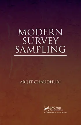 Chaudhuri |  Modern Survey Sampling | Buch |  Sack Fachmedien