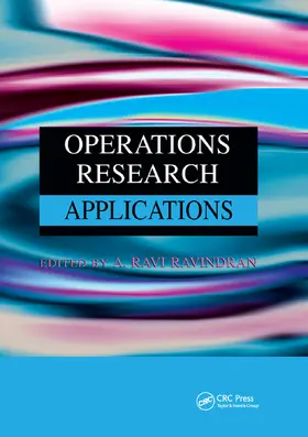 Ravindran |  Operations Research Applications | Buch |  Sack Fachmedien