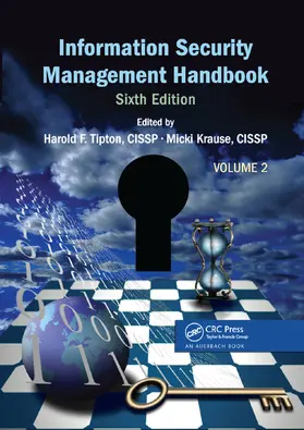 Tipton / Krause | Information Security Management Handbook, Volume 2 | Buch | 978-0-367-38766-2 | sack.de