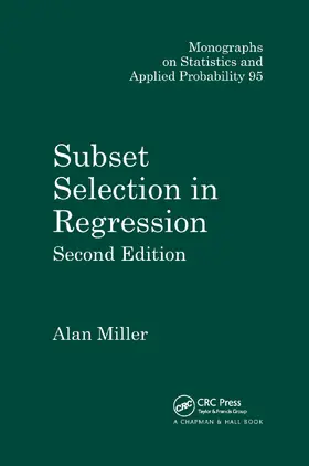 Miller | Subset Selection in Regression | Buch | 978-0-367-39622-0 | sack.de
