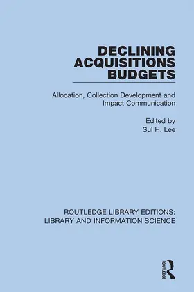 Lee |  Declining Acquisitions Budgets | Buch |  Sack Fachmedien