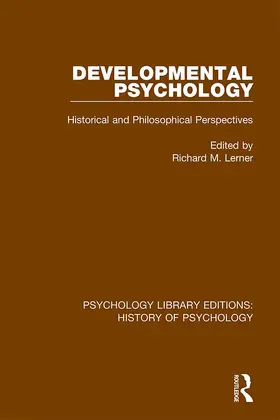 Lerner |  Developmental Psychology | Buch |  Sack Fachmedien