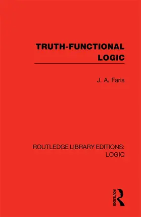 Faris |  Truth-Functional Logic | Buch |  Sack Fachmedien