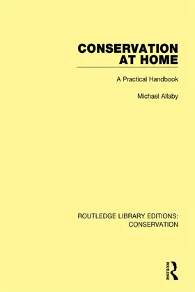 Allaby |  Conservation at Home | Buch |  Sack Fachmedien