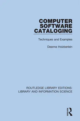 Holzberlein |  Computer Software Cataloging | Buch |  Sack Fachmedien