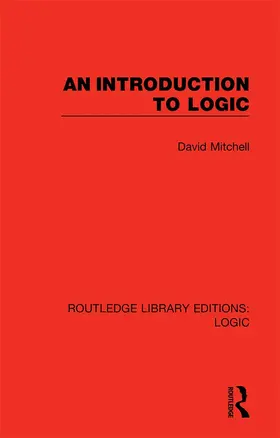 Mitchell |  An Introduction to Logic | Buch |  Sack Fachmedien