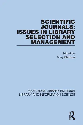 Stankus |  Scientific Journals | Buch |  Sack Fachmedien