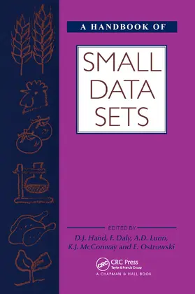 Hand / Daly / McConway |  Handbook of Small Data Sets | Buch |  Sack Fachmedien