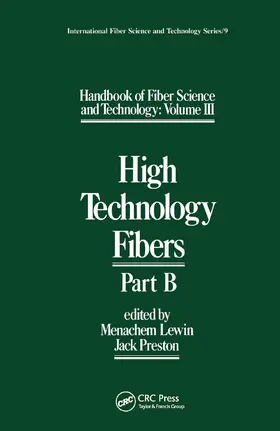 Lewin / Preston |  Handbook of Fiber Science and Technology Volume 2 | Buch |  Sack Fachmedien
