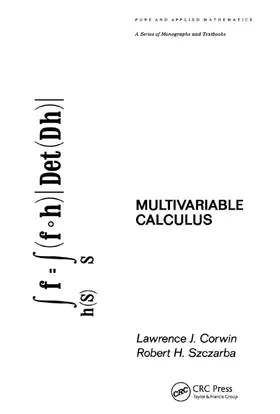 Corwin | Multivariable Calculus | Buch | 978-0-367-45197-4 | sack.de