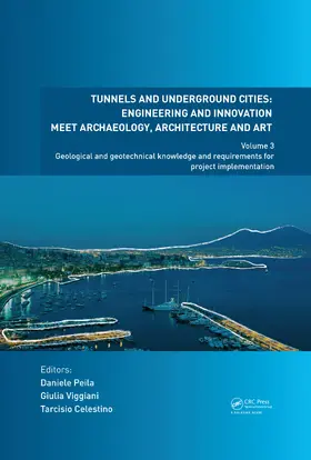Peila / Viggiani / Celestino |  Tunnels and Underground Cities: Engineering and Innovation Meet Archaeology, Architecture and Art | Buch |  Sack Fachmedien