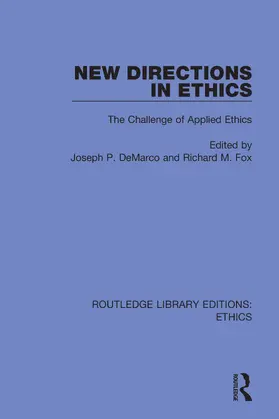 DeMarco / Fox | New Directions in Ethics | Buch | 978-0-367-46840-8 | www2.sack.de