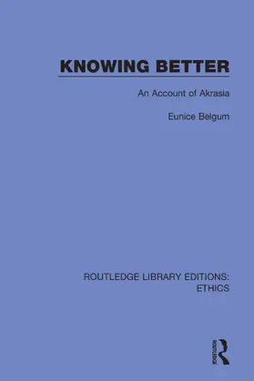 Belgum | Knowing Better | Buch | 978-0-367-47435-5 | www2.sack.de