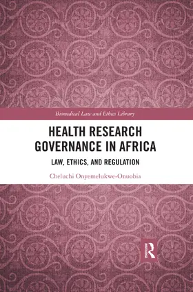Onyemelukwe-Onuobia |  Health Research Governance in Africa | Buch |  Sack Fachmedien