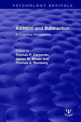 Carpenter / Moser / Romberg |  Addition and Subtraction | Buch |  Sack Fachmedien