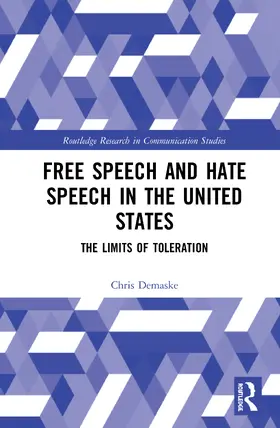 Demaske |  Free Speech and Hate Speech in the United States | Buch |  Sack Fachmedien