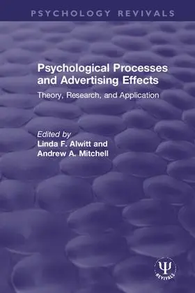 Alwitt / Mitchell |  Psychological Processes and Advertising Effects | Buch |  Sack Fachmedien