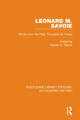 Tidrick |  Leonard M. Savoie | Buch |  Sack Fachmedien