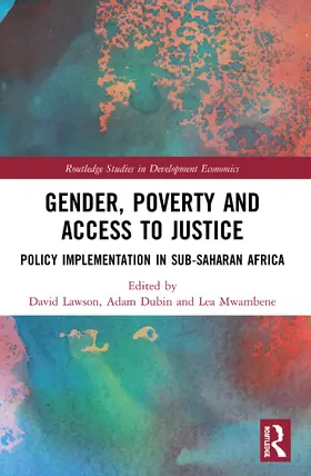 Lawson / Dubin / Mwambene |  Gender, Poverty and Access to Justice | Buch |  Sack Fachmedien