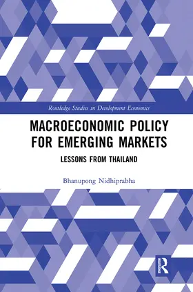 Nidhiprabha |  Macroeconomic Policy for Emerging Markets | Buch |  Sack Fachmedien