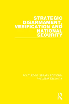 Various |  Routledge Library Editions: Nuclear Security | Buch |  Sack Fachmedien