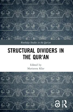 Klar |  Structural Dividers in the Qur'an | Buch |  Sack Fachmedien