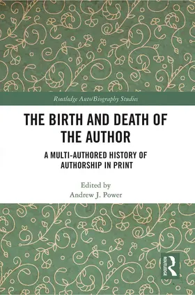 Power |  The Birth and Death of the Author | Buch |  Sack Fachmedien