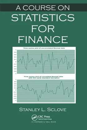 Sclove | A Course on Statistics for Finance | Buch | 978-0-367-57660-8 | sack.de