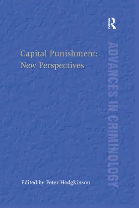 Hodgkinson | Capital Punishment: New Perspectives | Buch | 978-0-367-60111-9 | www2.sack.de