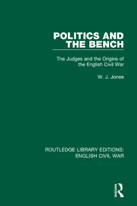 Jones |  Politics and the Bench | Buch |  Sack Fachmedien