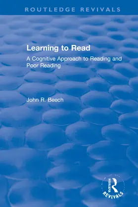Beech |  Learning to Read | Buch |  Sack Fachmedien