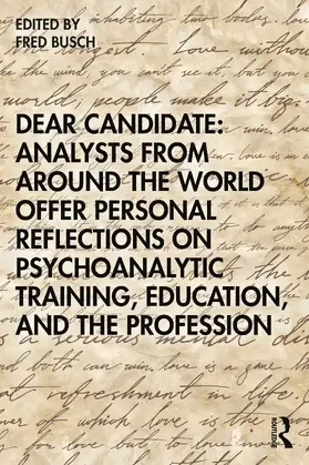 Busch |  Dear Candidate | Buch |  Sack Fachmedien