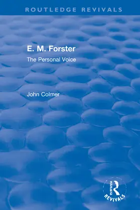 Colmer | E. M. Forster | Buch | 978-0-367-62152-0 | www2.sack.de