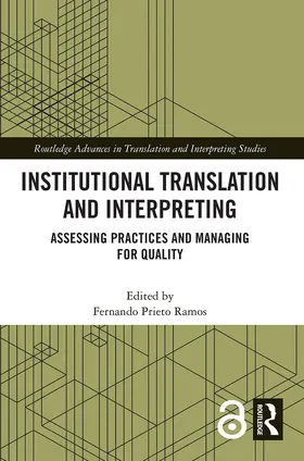 Prieto Ramos |  Institutional Translation and Interpreting | Buch |  Sack Fachmedien
