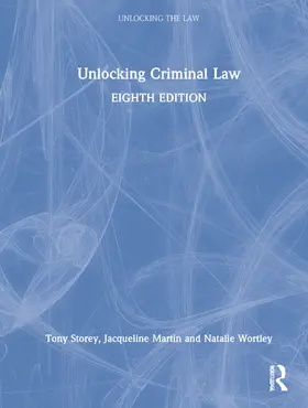 Storey / Martin |  Unlocking Criminal Law | Buch |  Sack Fachmedien