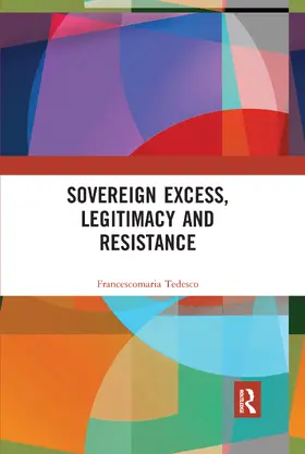 Tedesco |  Sovereign Excess, Legitimacy and Resistance | Buch |  Sack Fachmedien