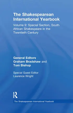 Bradshaw / Bishop / Calvo |  The Shakespearean International Yearbook | Buch |  Sack Fachmedien