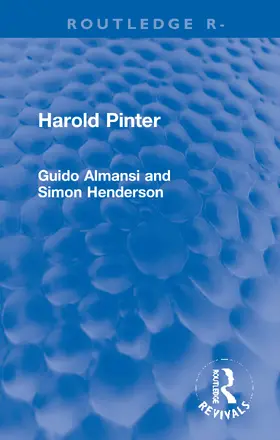 Almansi / Henderson |  Harold Pinter | Buch |  Sack Fachmedien