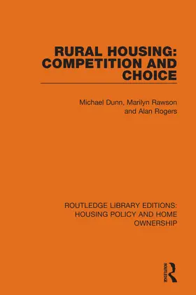 Dunn / Rawson / Rogers |  Rural Housing | Buch |  Sack Fachmedien