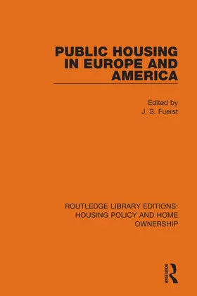 Fuerst |  Public Housing in Europe and America | Buch |  Sack Fachmedien