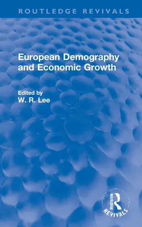 Lee |  European Demography and Economic Growth | Buch |  Sack Fachmedien
