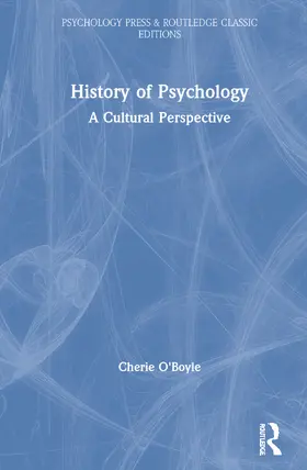 O'Boyle |  History of Psychology | Buch |  Sack Fachmedien