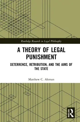 Altman |  A Theory of Legal Punishment | Buch |  Sack Fachmedien