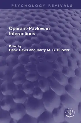 Davis / Hurwitz |  Operant-Pavlovian Interactions | Buch |  Sack Fachmedien