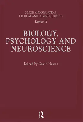 Howes |  Senses and Sensation | Buch |  Sack Fachmedien