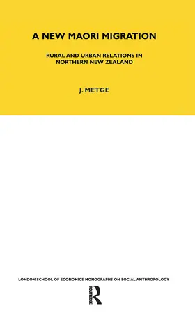 Metge |  A New Maori Migration | Buch |  Sack Fachmedien