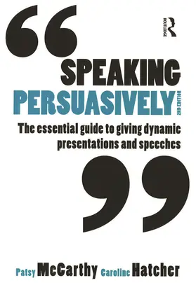 McCarthy | Speaking Persuasively | Buch | 978-0-367-71943-2 | www2.sack.de