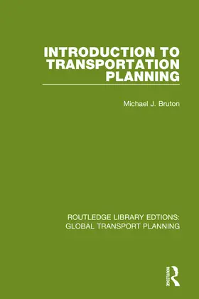 Bruton |  Introduction to Transportation Planning | Buch |  Sack Fachmedien